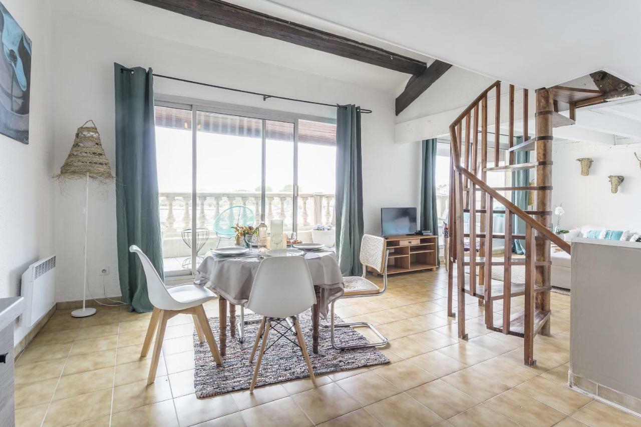 T3 Avec Terrasse Avec Vue Exceptionnelle Sur Les Quais De Sete Apartment Екстериор снимка